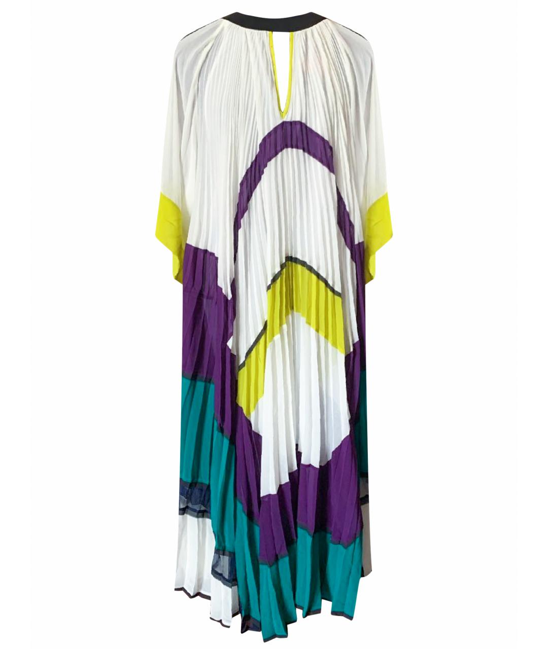 BCBG MAXAZRIA Мульти шелковое платье, фото 1