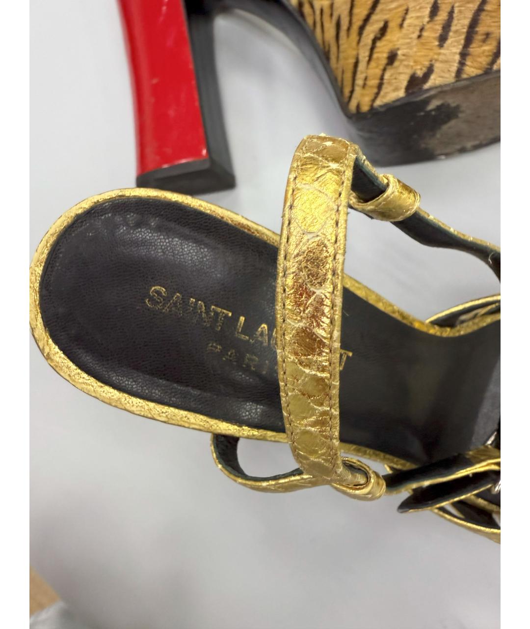 SAINT LAURENT Босоножки, фото 7