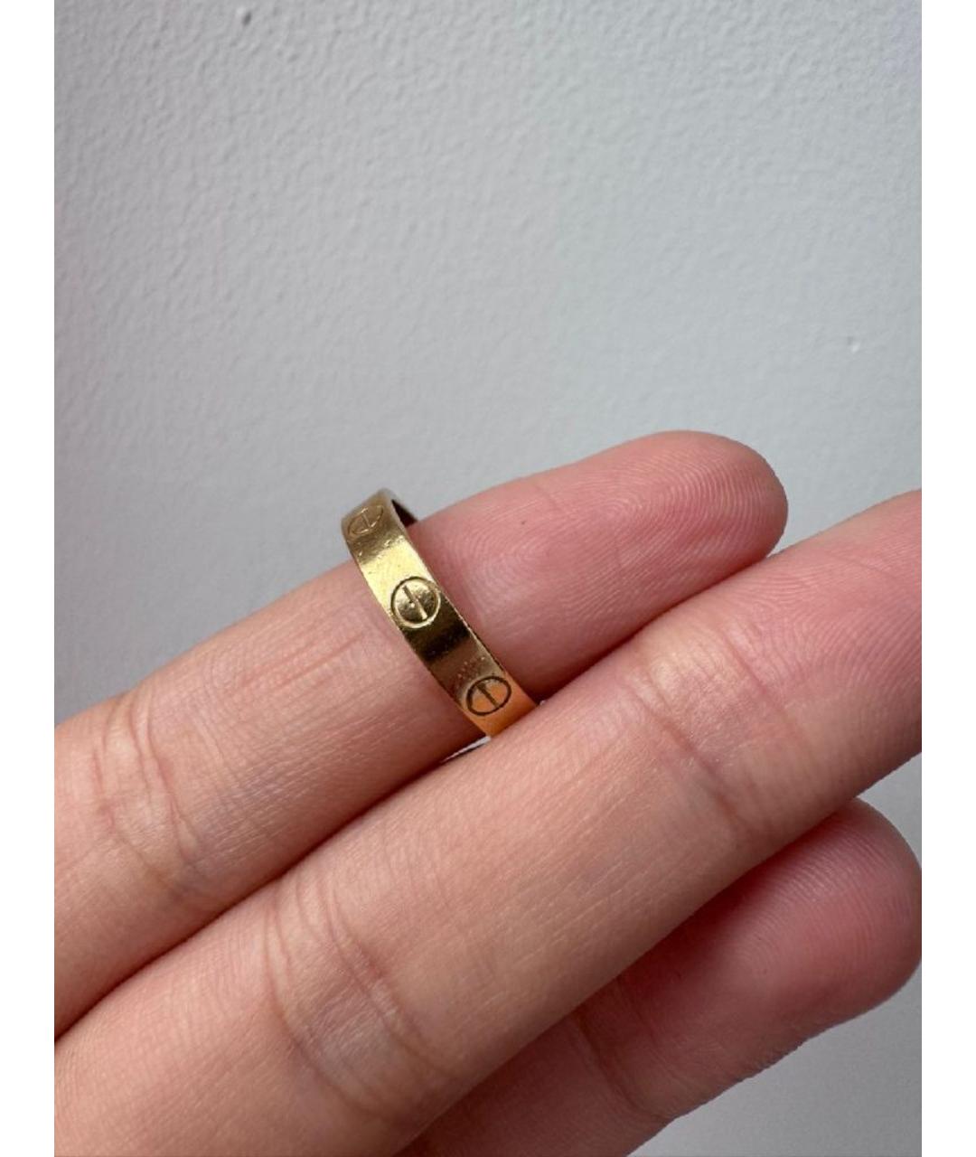 CARTIER Золотое кольцо из желтого золота, фото 2