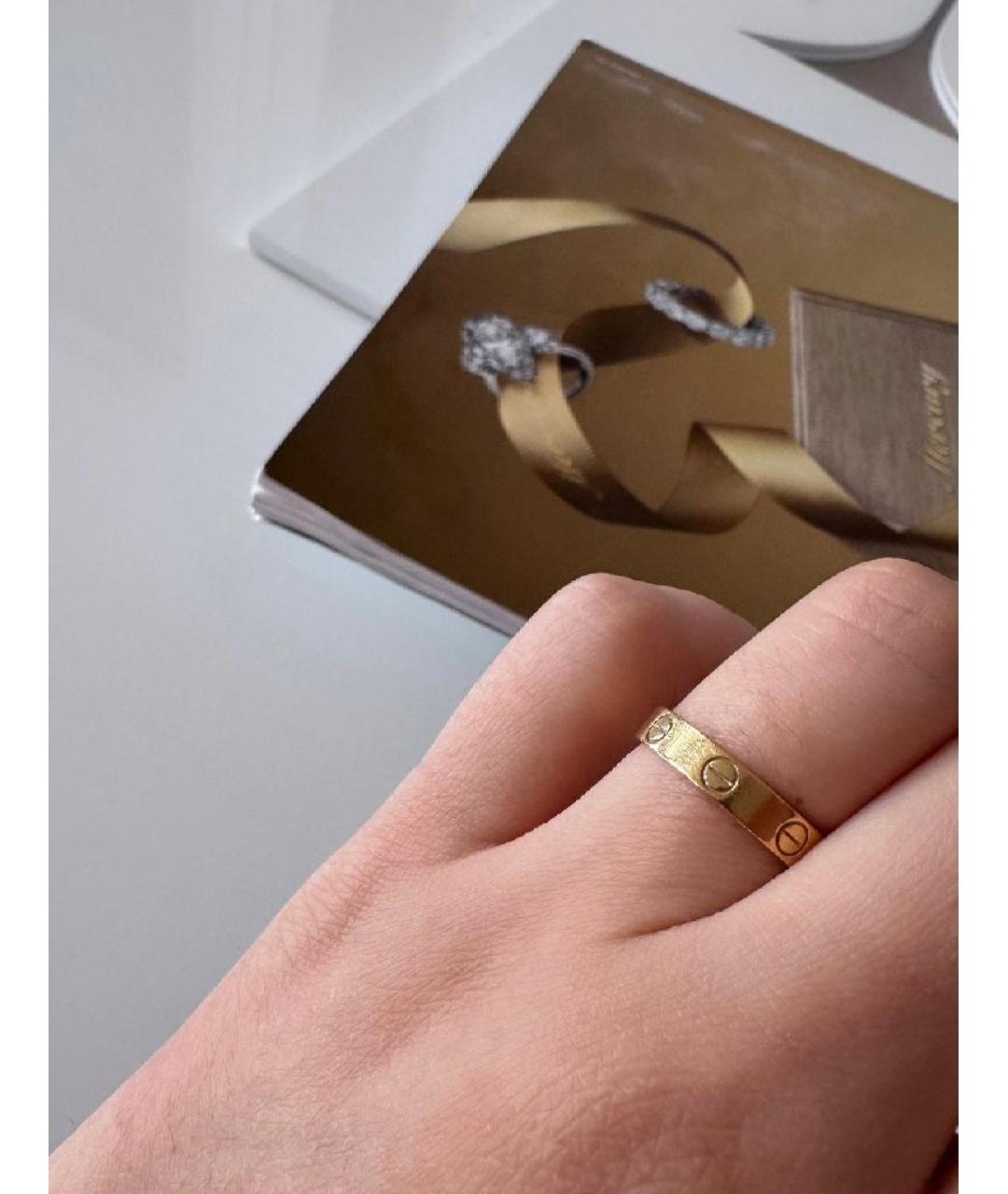 CARTIER Золотое кольцо из желтого золота, фото 8