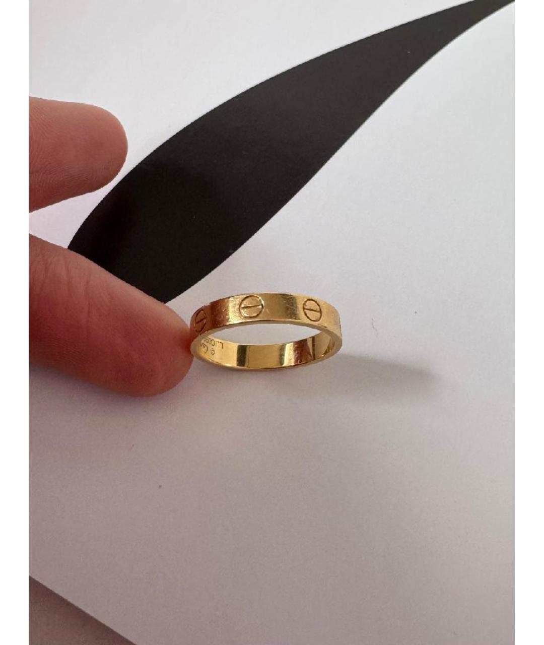 CARTIER Золотое кольцо из желтого золота, фото 6