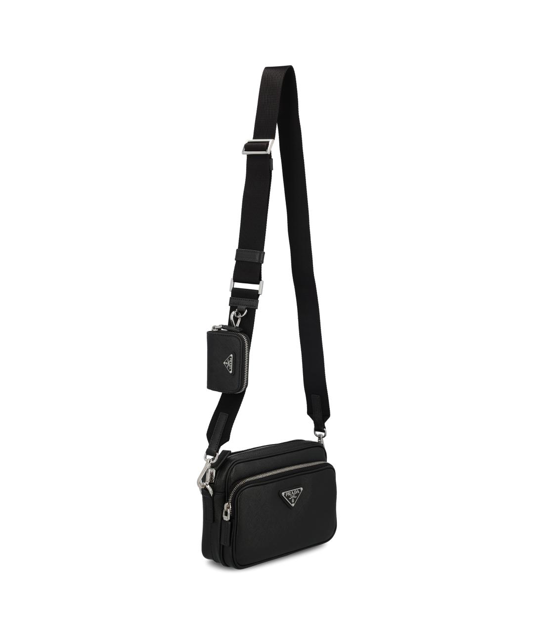 PRADA Черная сумка на плечо, фото 4