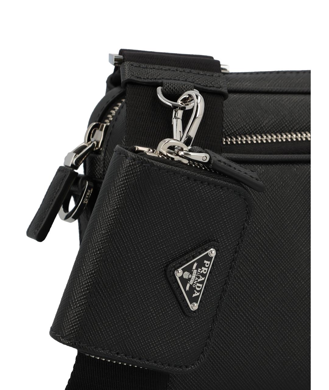 PRADA Черная сумка на плечо, фото 3