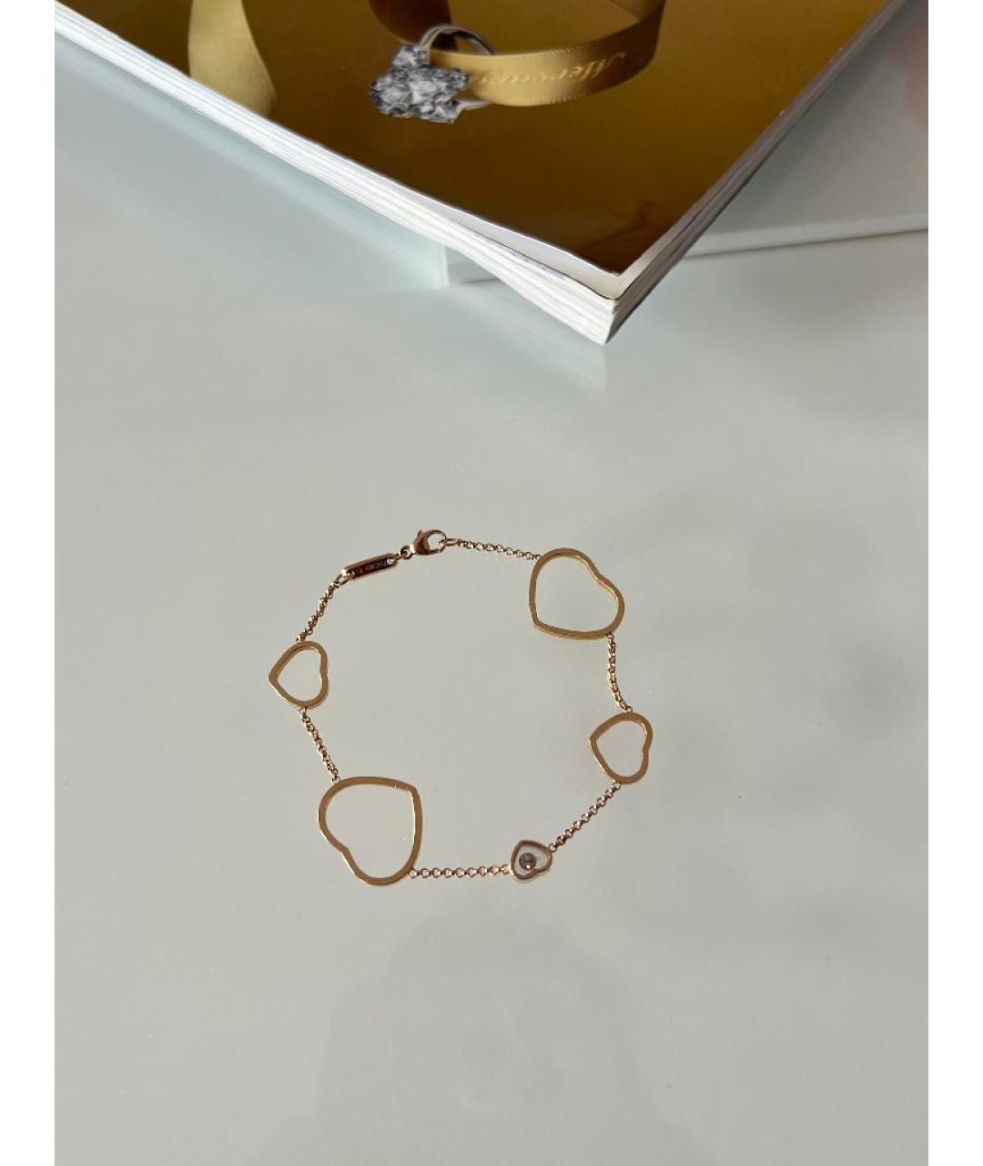 CHOPARD Золотой браслет из желтого золота, фото 2