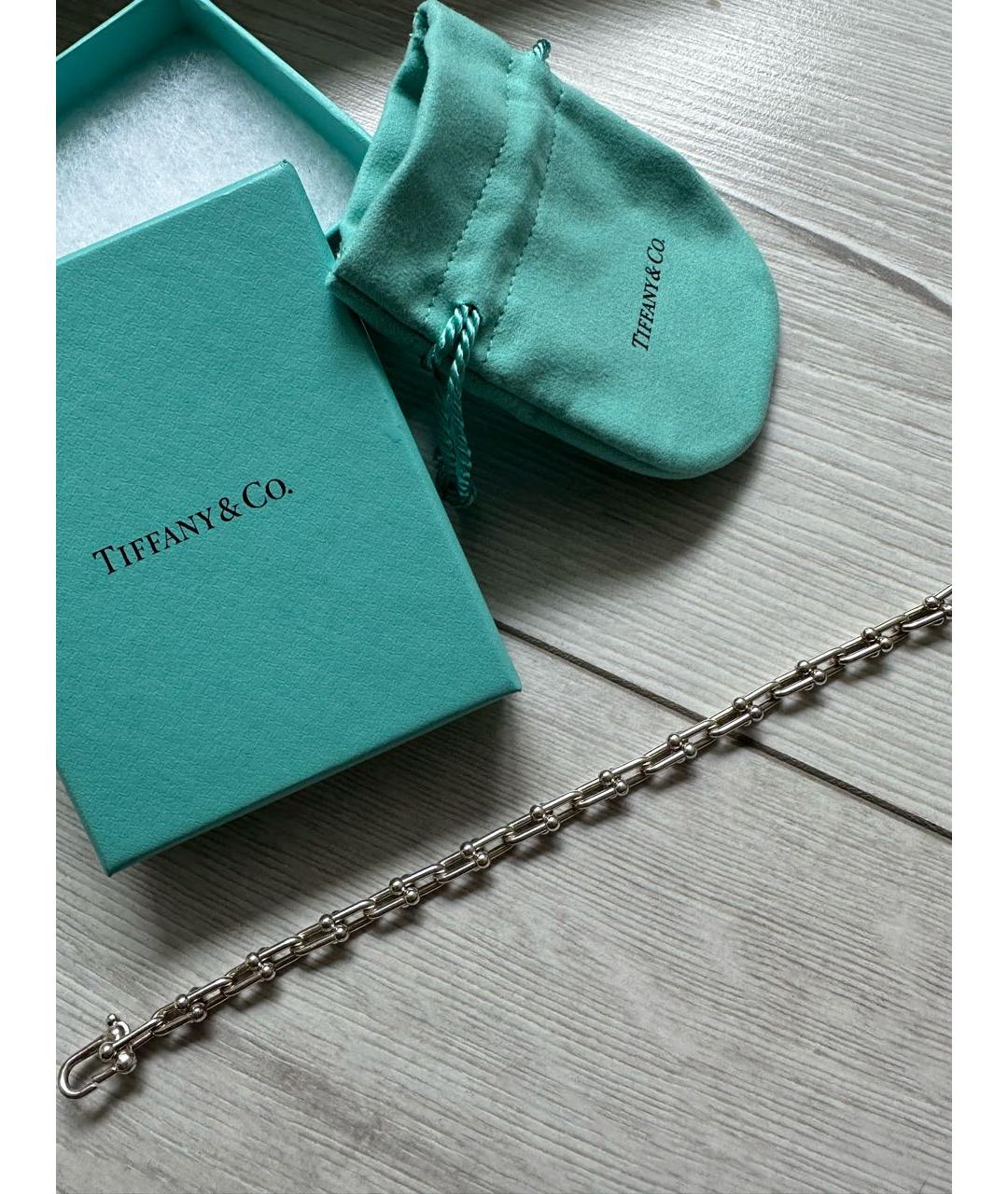 TIFFANY&CO Серебрянный серебряный браслет, фото 2