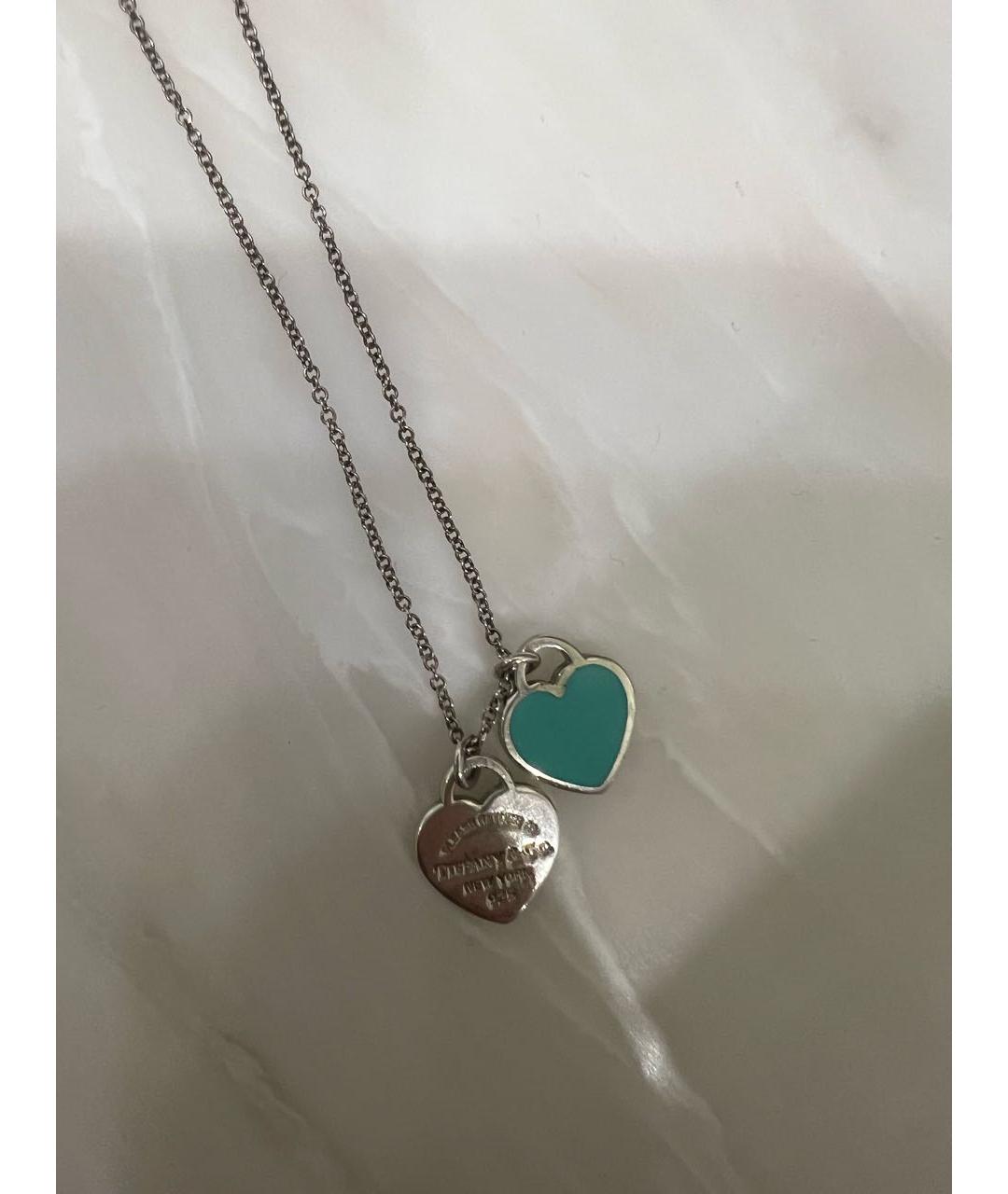 TIFFANY&CO Серебряная серебряная подвеска, фото 3