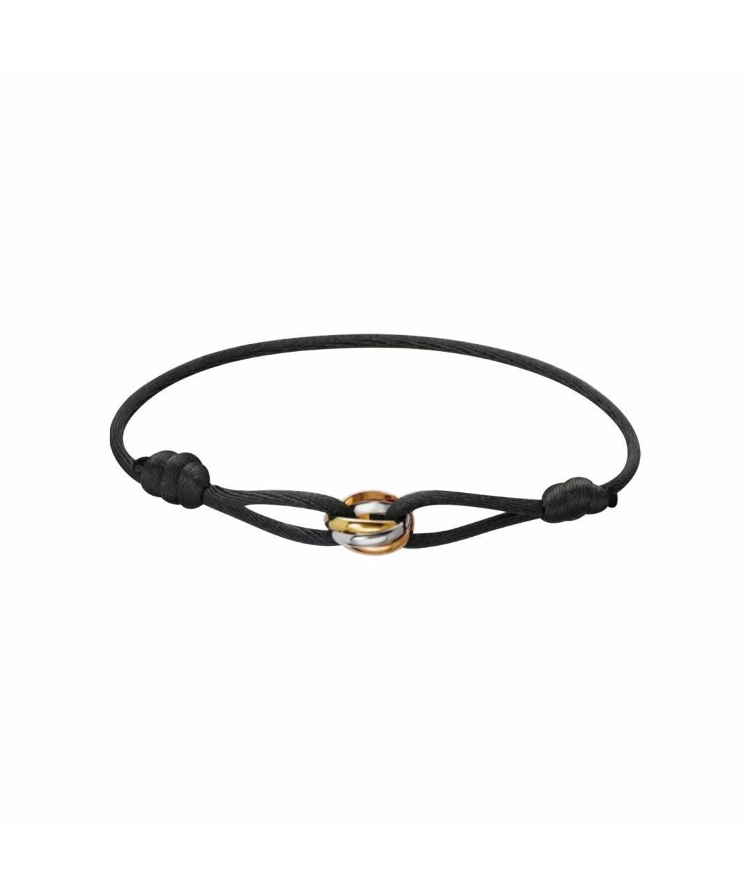 CARTIER Черный браслет из белого золота, фото 1