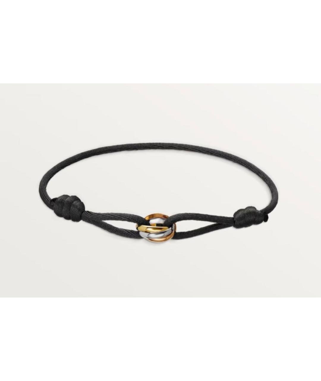 CARTIER Черный браслет из белого золота, фото 6