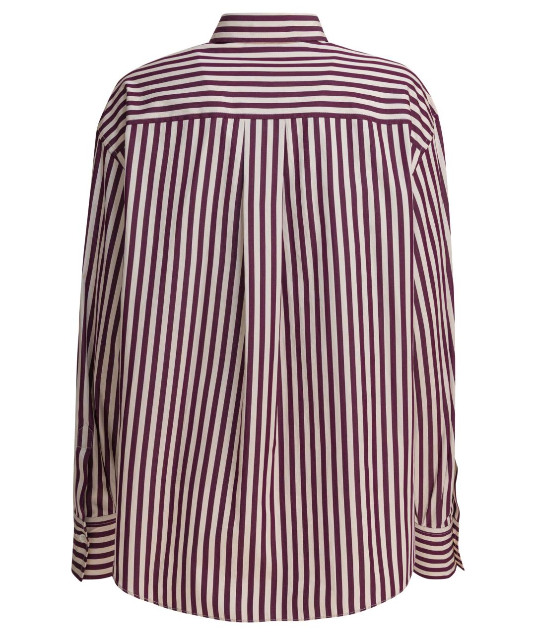 BRUNELLO CUCINELLI Фиолетовая хлопковая рубашка, фото 2