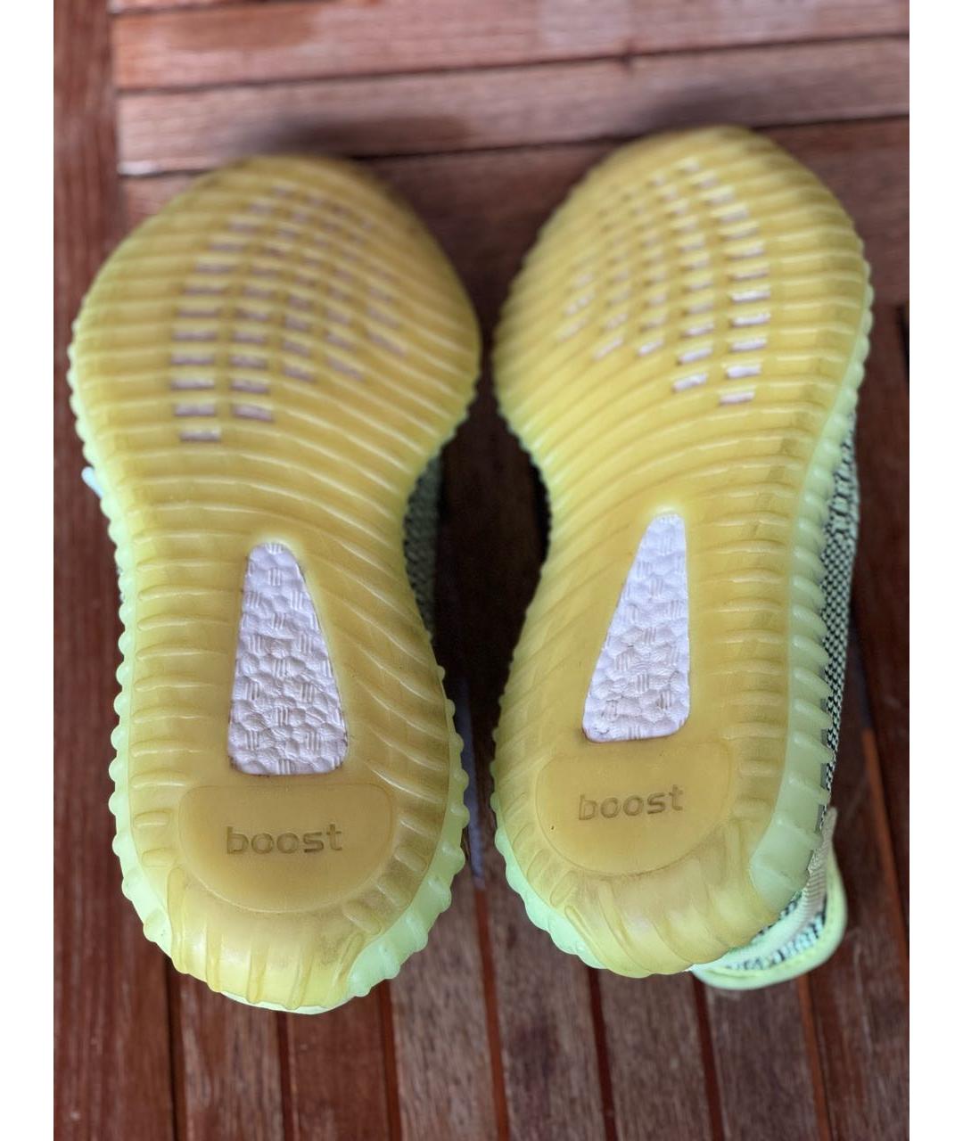 ADIDAS YEEZY Мульти текстильные низкие кроссовки / кеды, фото 5