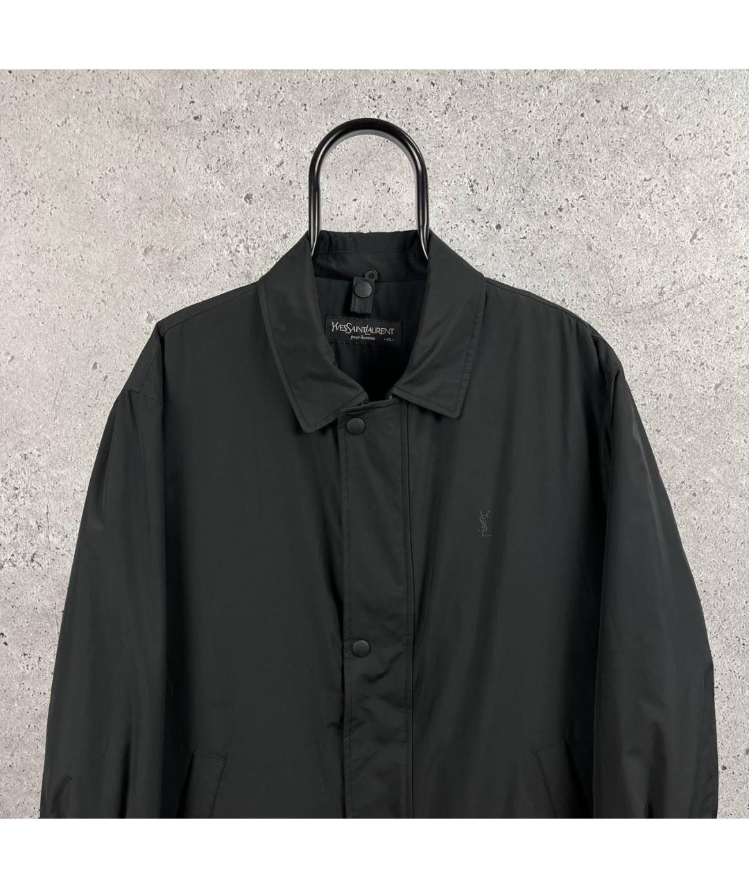 SAINT LAURENT Черная куртка, фото 6