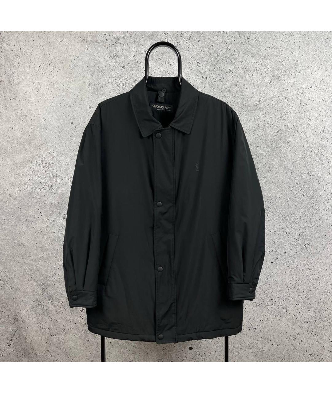 SAINT LAURENT Черная куртка, фото 7