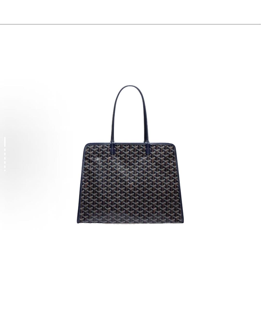 GOYARD Темно-синяя сумка тоут, фото 2
