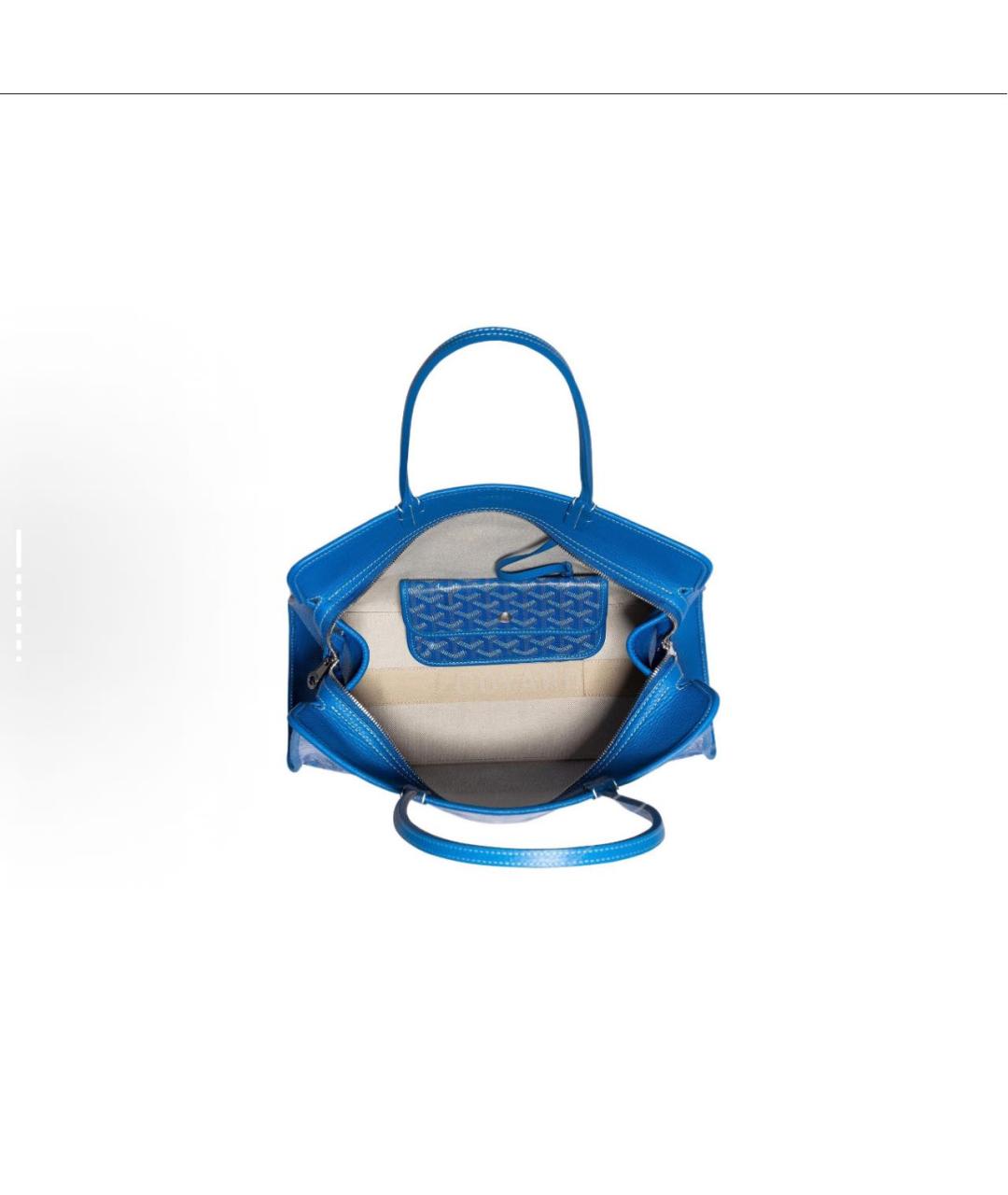 GOYARD Синяя сумка тоут, фото 4