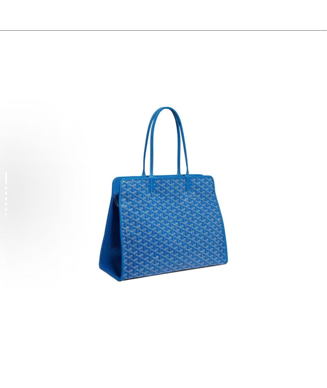 GOYARD Синяя сумка тоут, фото 6