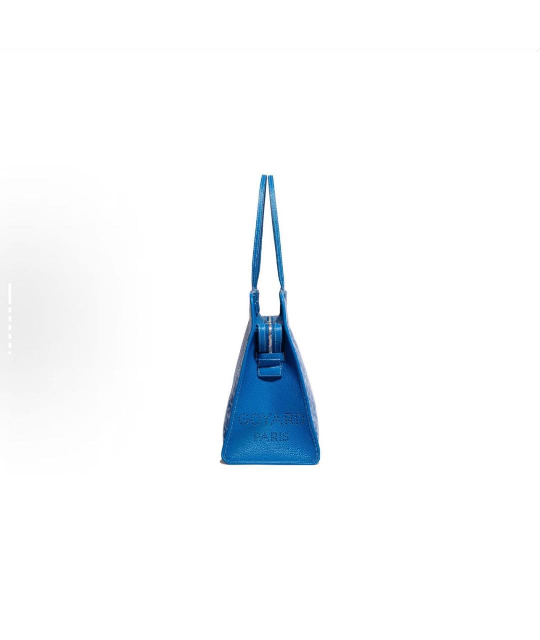 GOYARD Синяя сумка тоут, фото 3