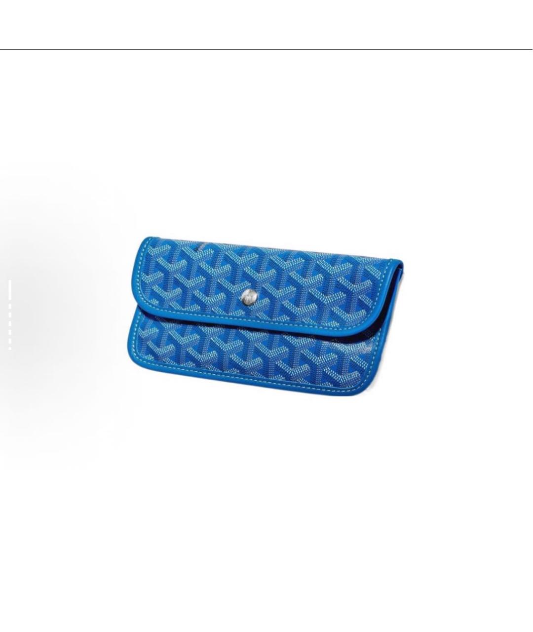 GOYARD Синяя сумка тоут, фото 5