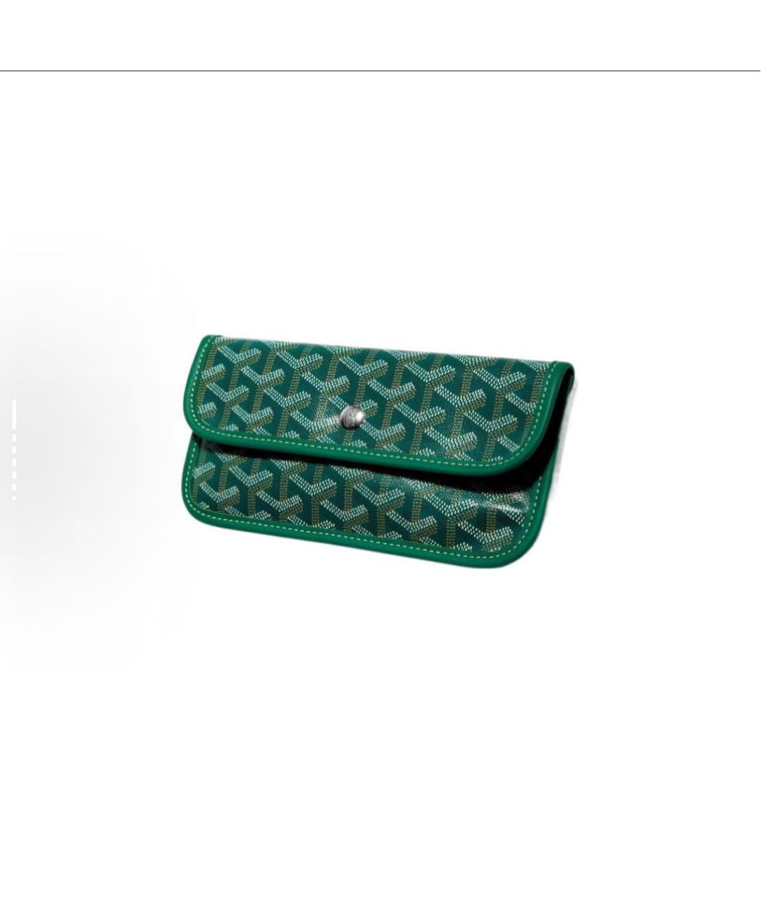 GOYARD Зеленая сумка тоут, фото 5