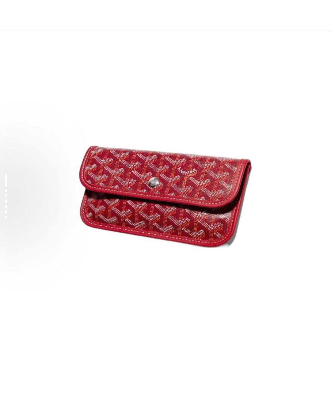 GOYARD Красная сумка тоут, фото 5