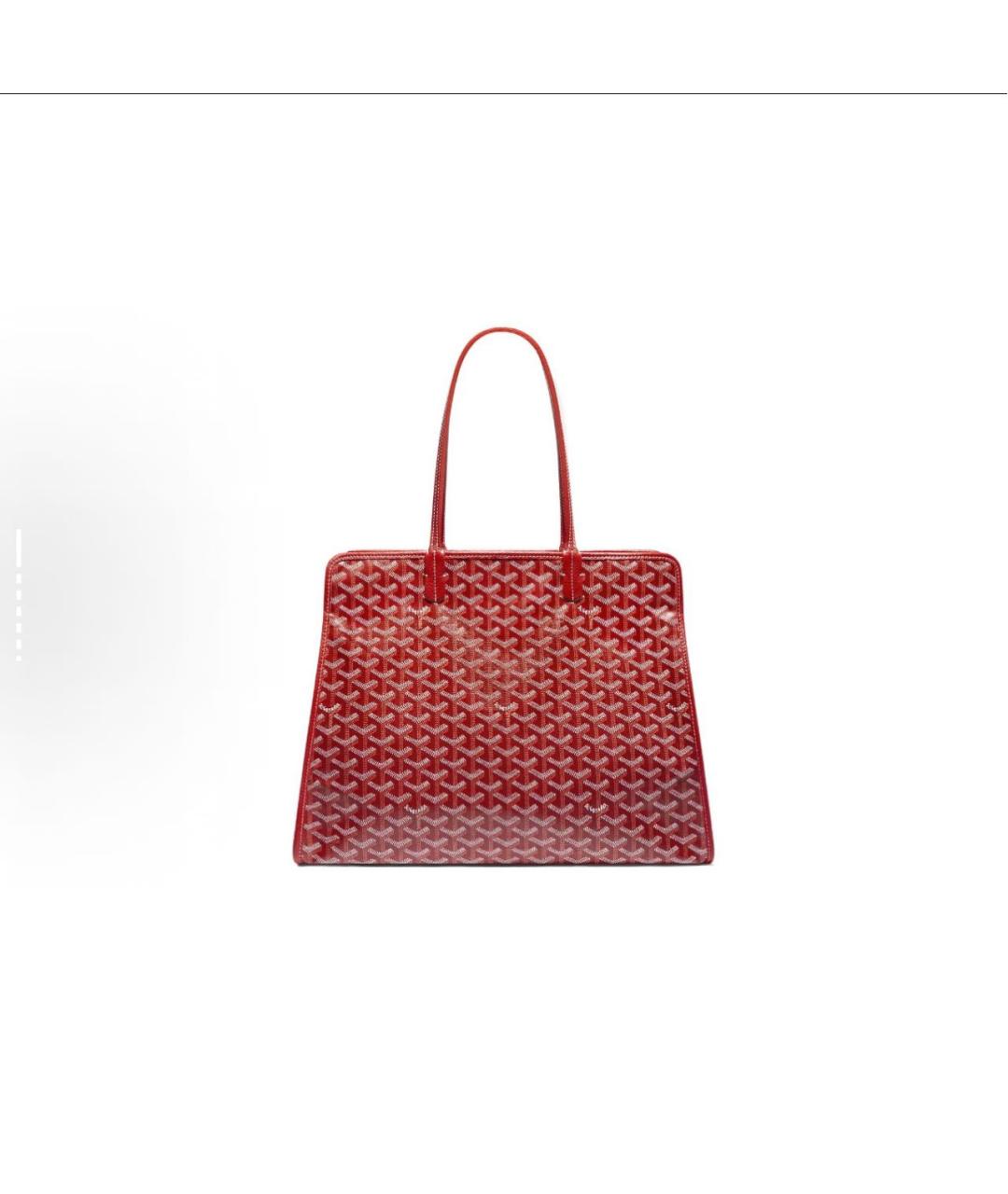 GOYARD Красная сумка тоут, фото 2