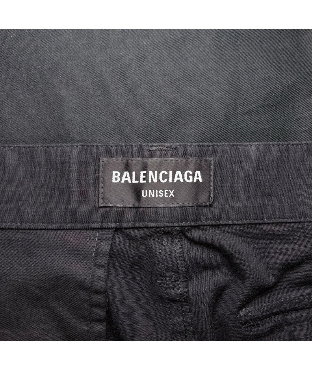 BALENCIAGA Черные повседневные брюки, фото 6