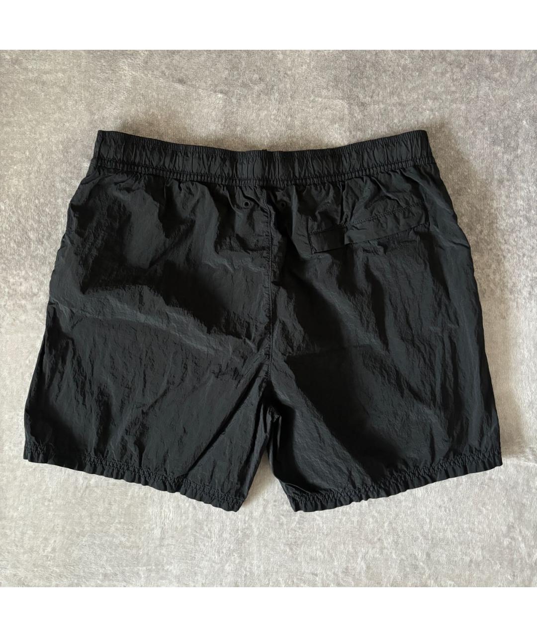STONE ISLAND Черные шорты, фото 2