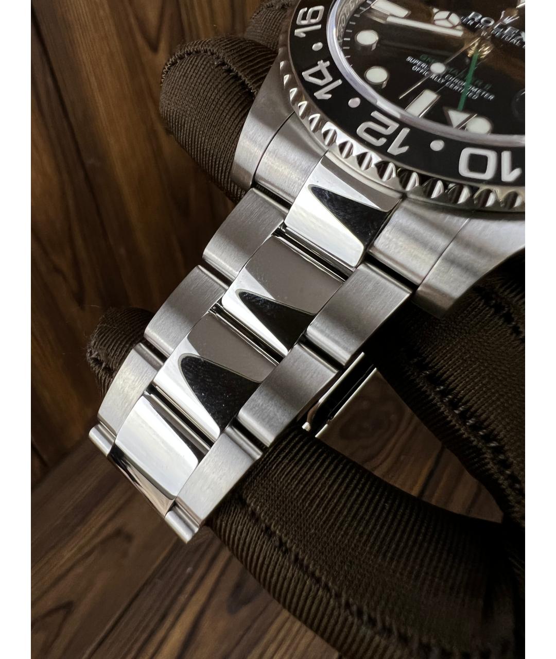 ROLEX Черные часы, фото 5