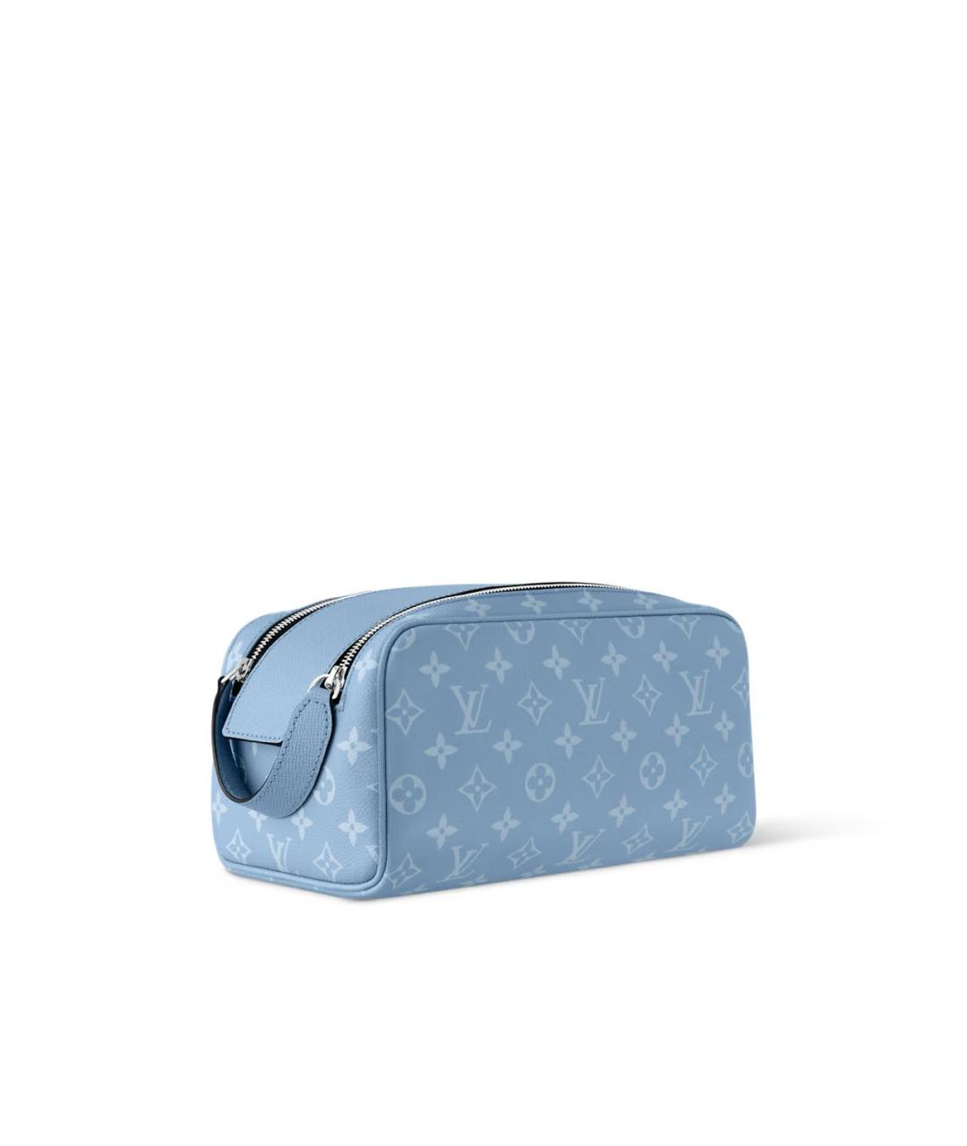 LOUIS VUITTON Голубая косметичка, фото 9