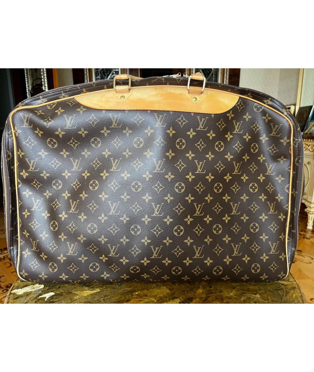LOUIS VUITTON Коричневая дорожная/спортивная сумка, фото 9