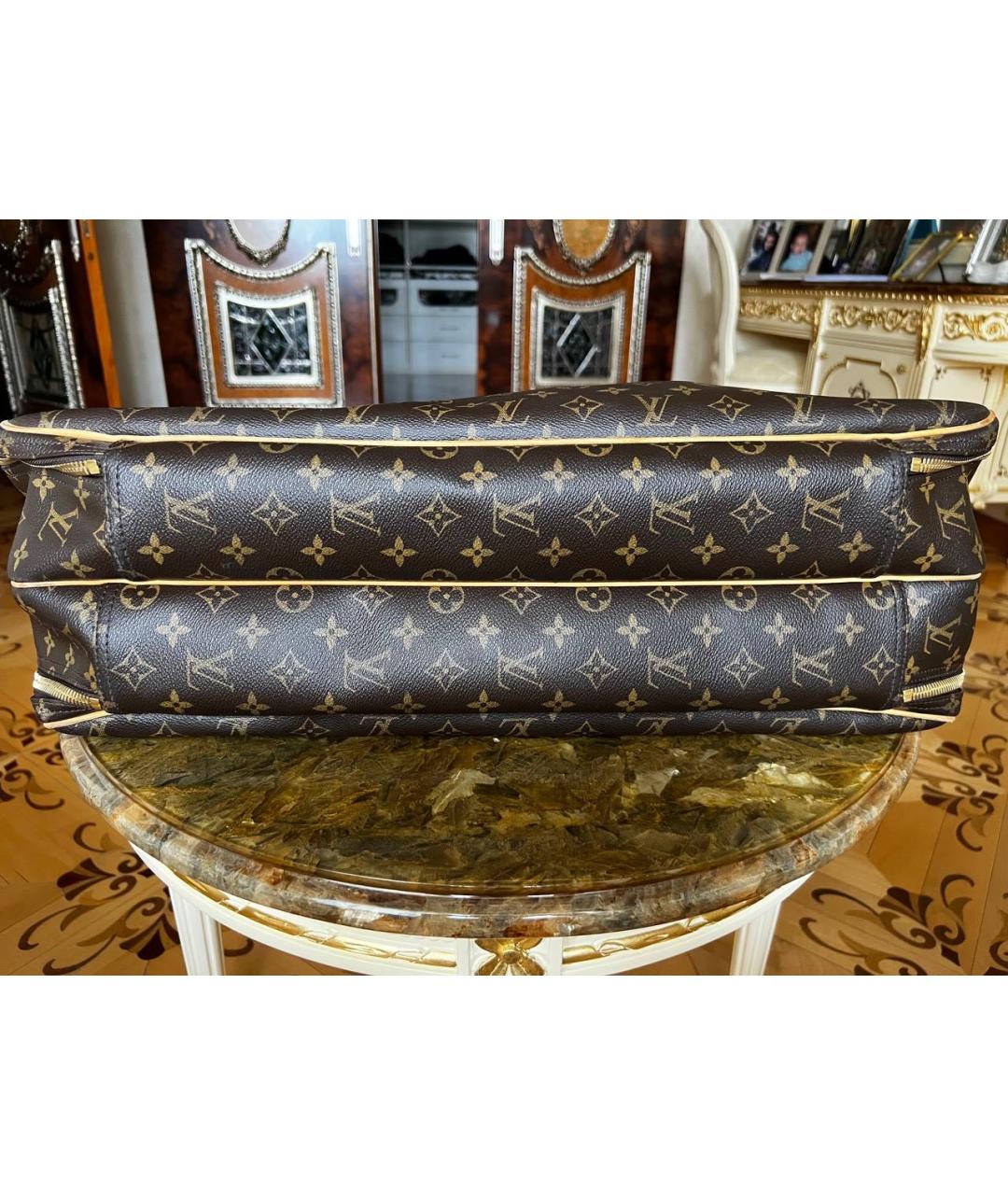 LOUIS VUITTON Коричневая дорожная/спортивная сумка, фото 3