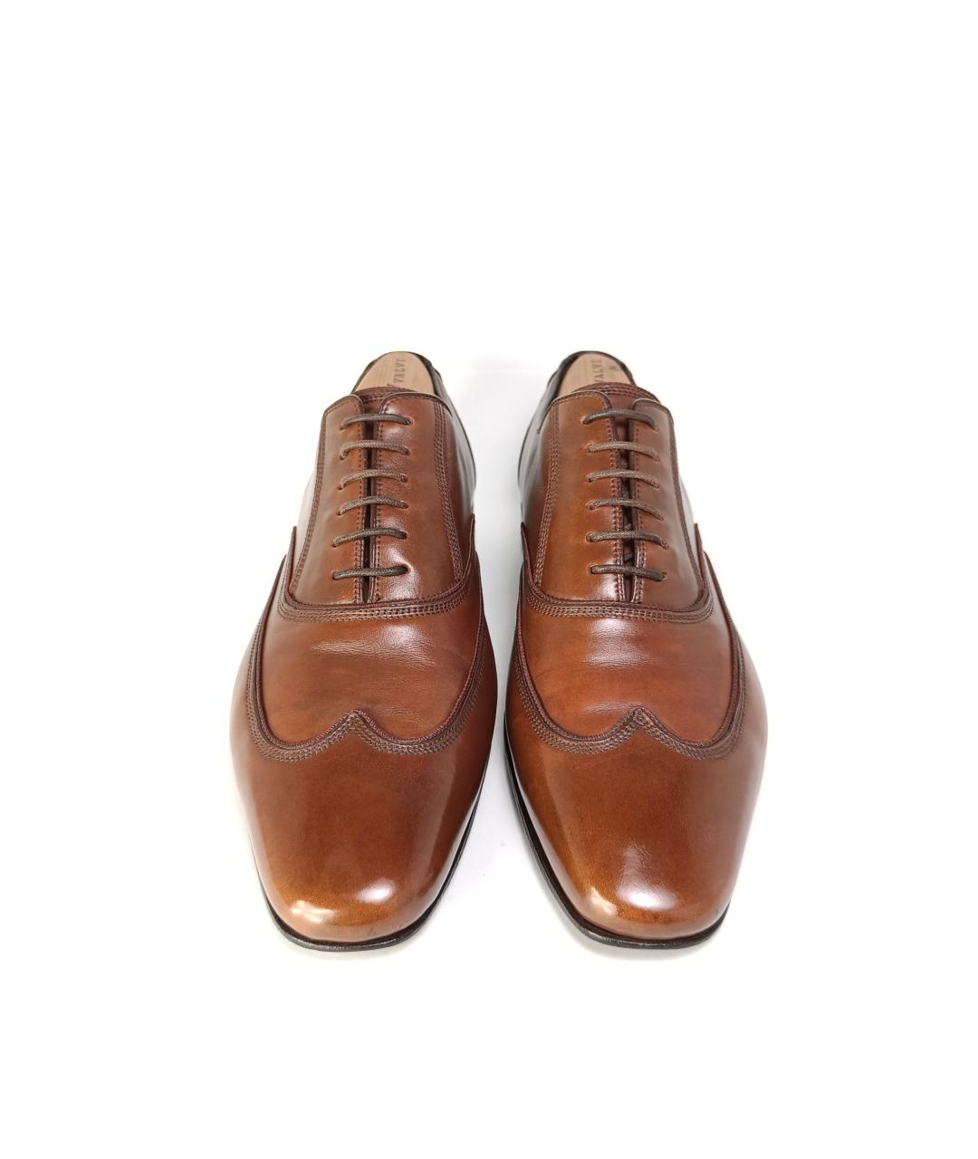 BALLY Коричневые кожаные туфли, фото 6