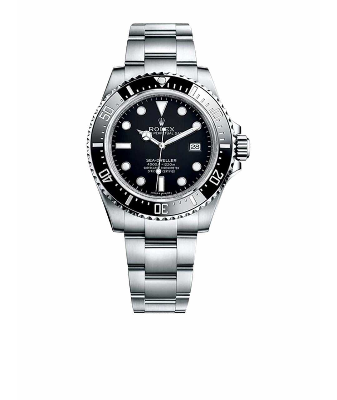ROLEX Черные часы, фото 1