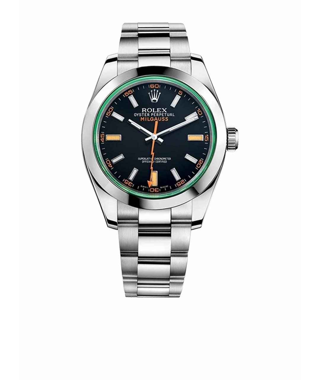 ROLEX Черные часы, фото 1