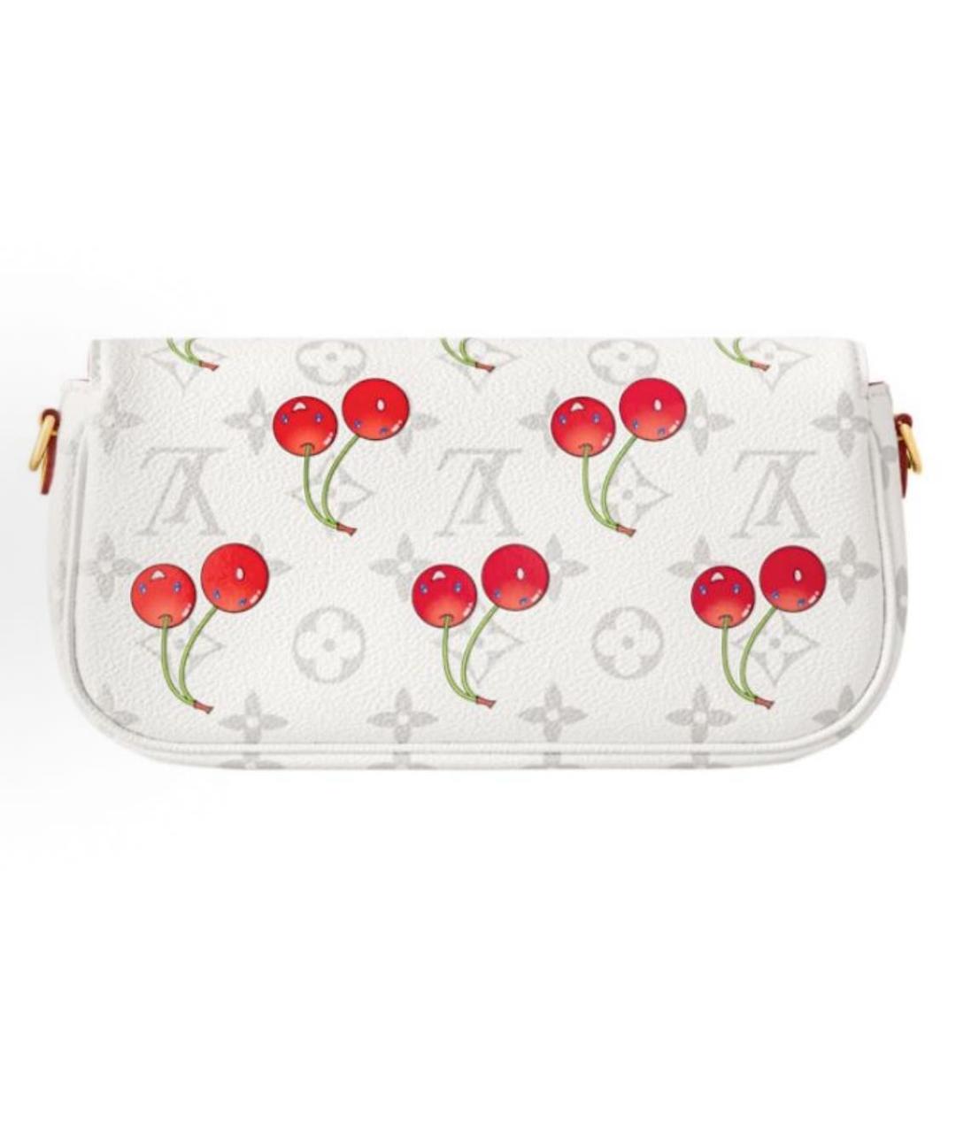 LOUIS VUITTON Белая сумка через плечо, фото 2