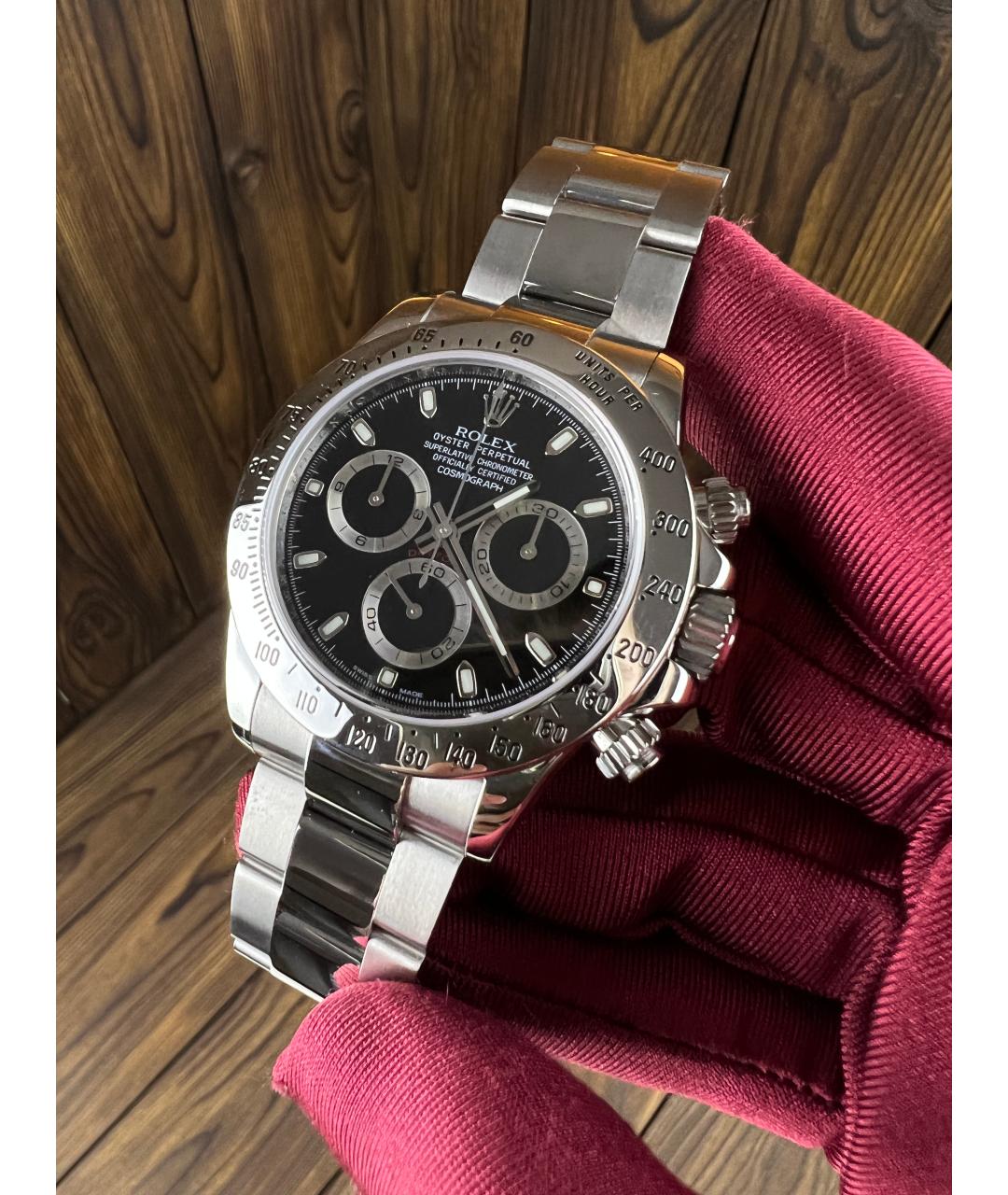 ROLEX Черные часы, фото 2