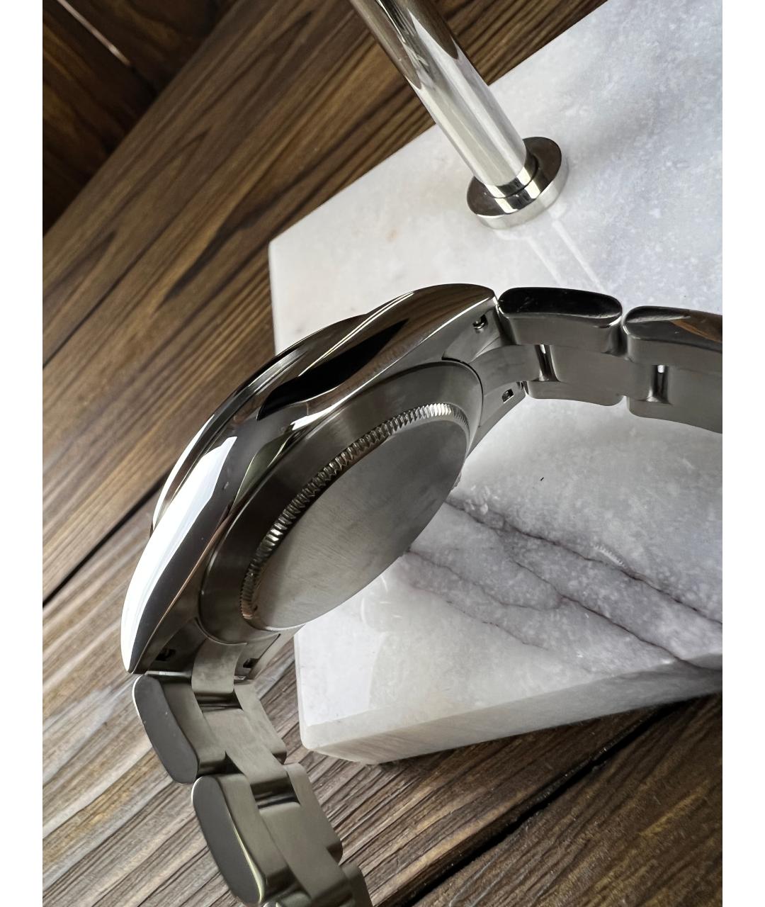 ROLEX Черные часы, фото 4