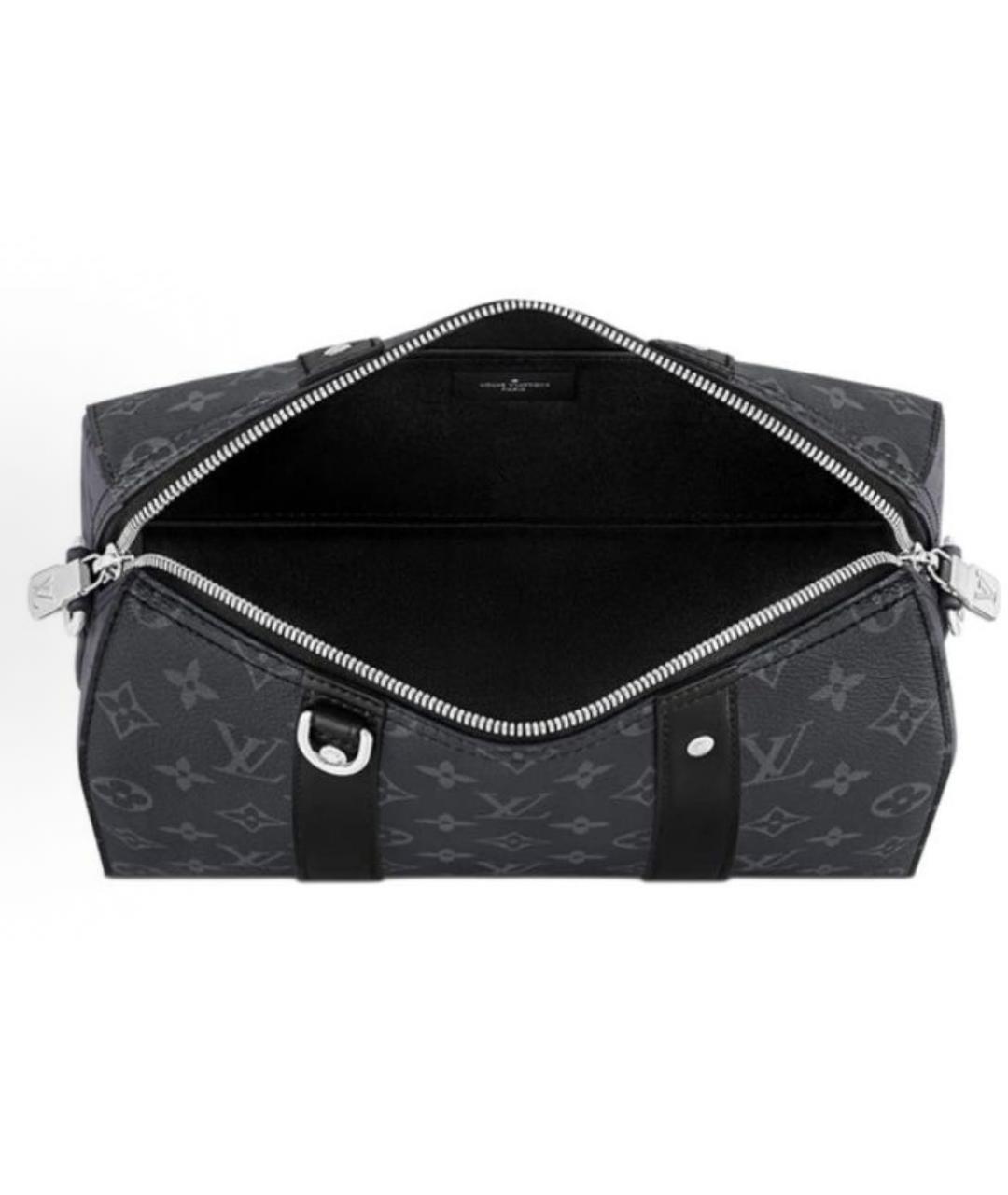 LOUIS VUITTON Антрацитовая сумка на плечо, фото 5