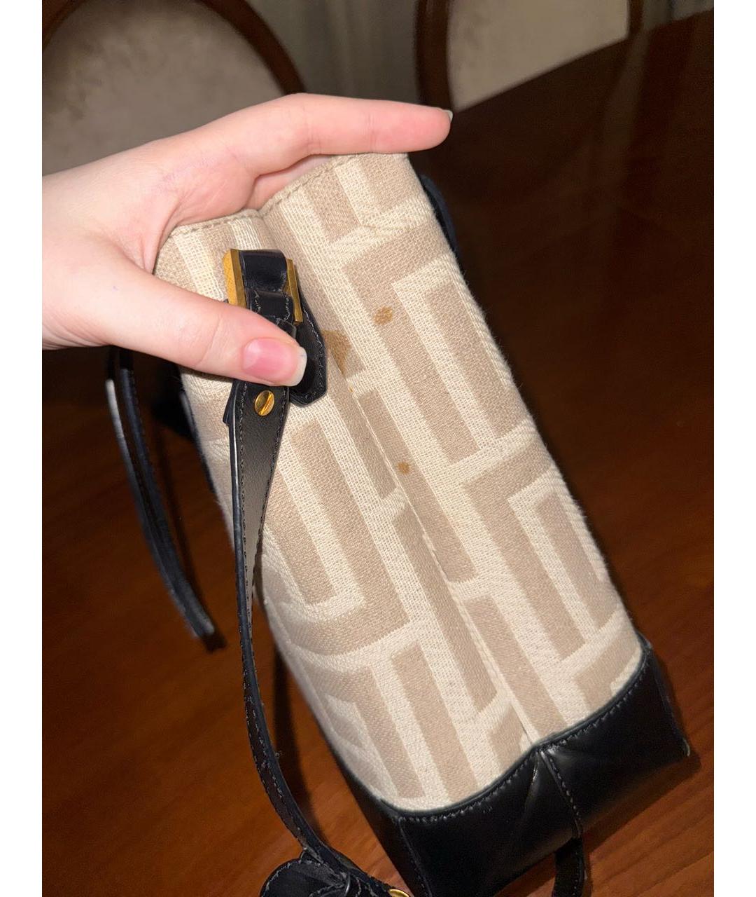 BALMAIN Бежевая сумка тоут, фото 8