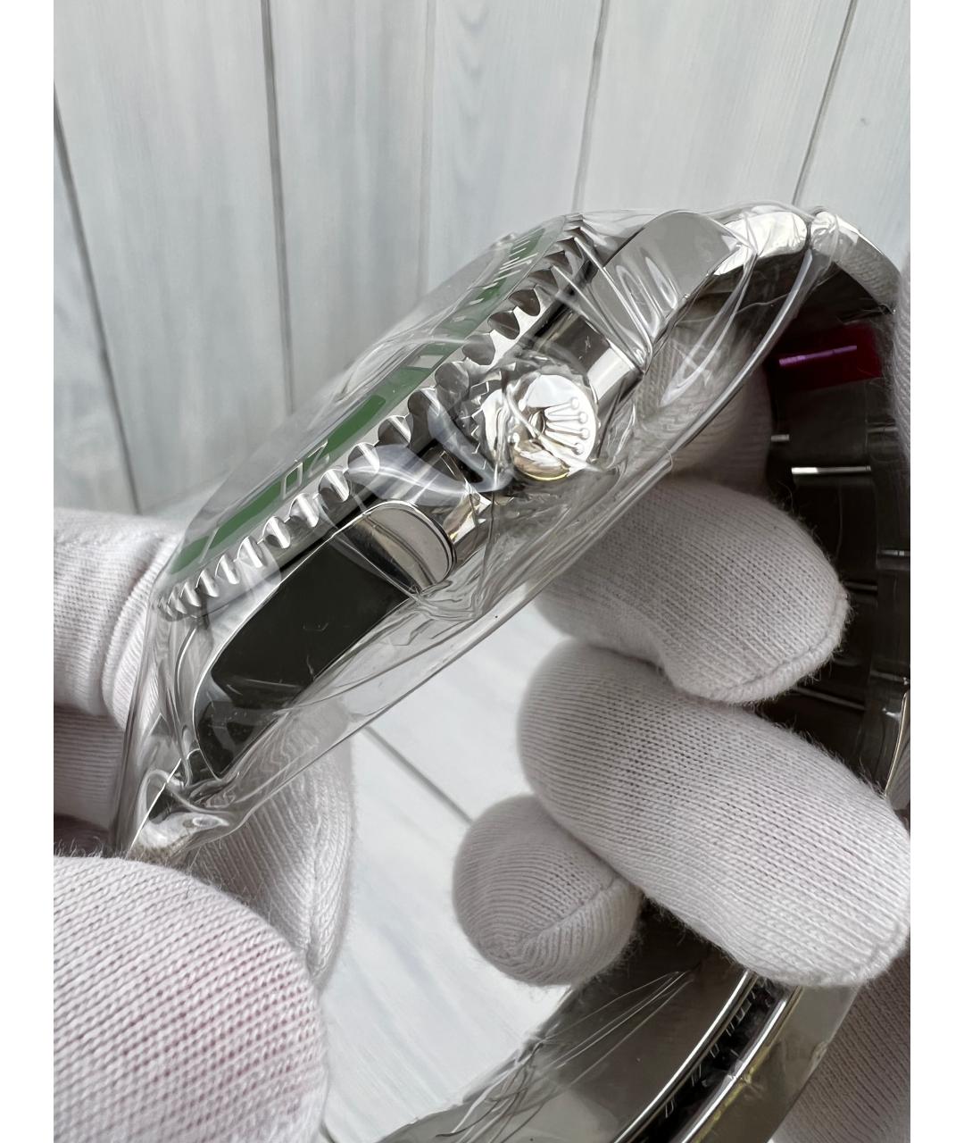 ROLEX Зеленые часы, фото 4