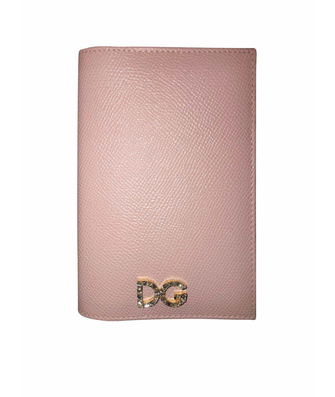 DOLCE&GABBANA Розовый кожаный кошелек, фото 1
