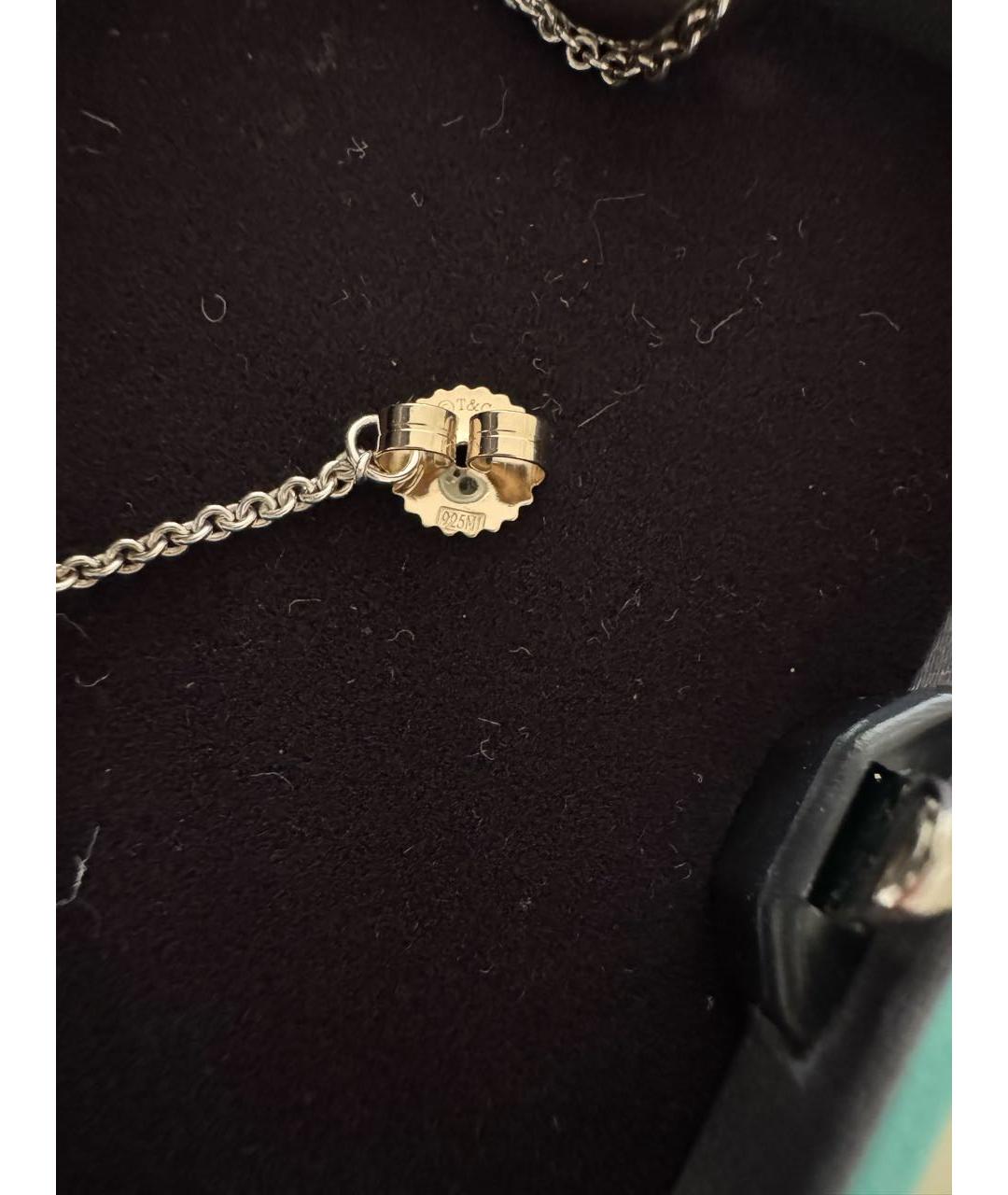 TIFFANY&CO Серебряные серебряные серьги, фото 7