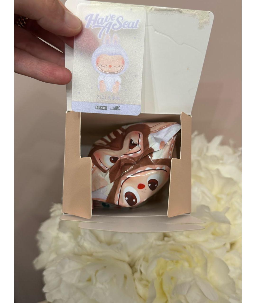 Labubu Голубой брелок, фото 4