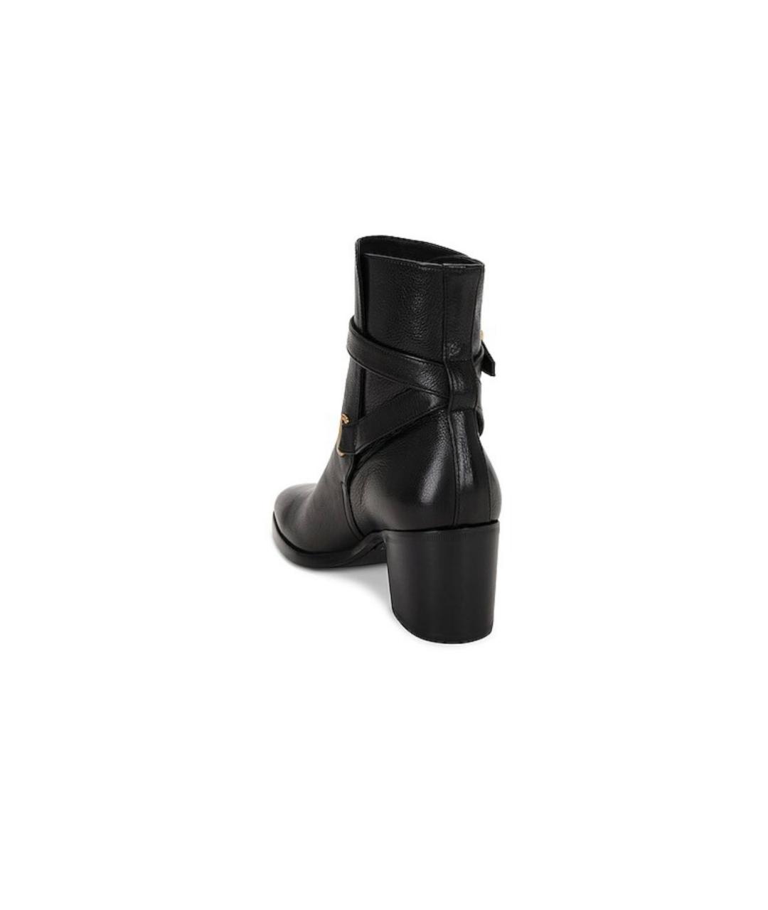 SAINT LAURENT Черные полусапоги, фото 2