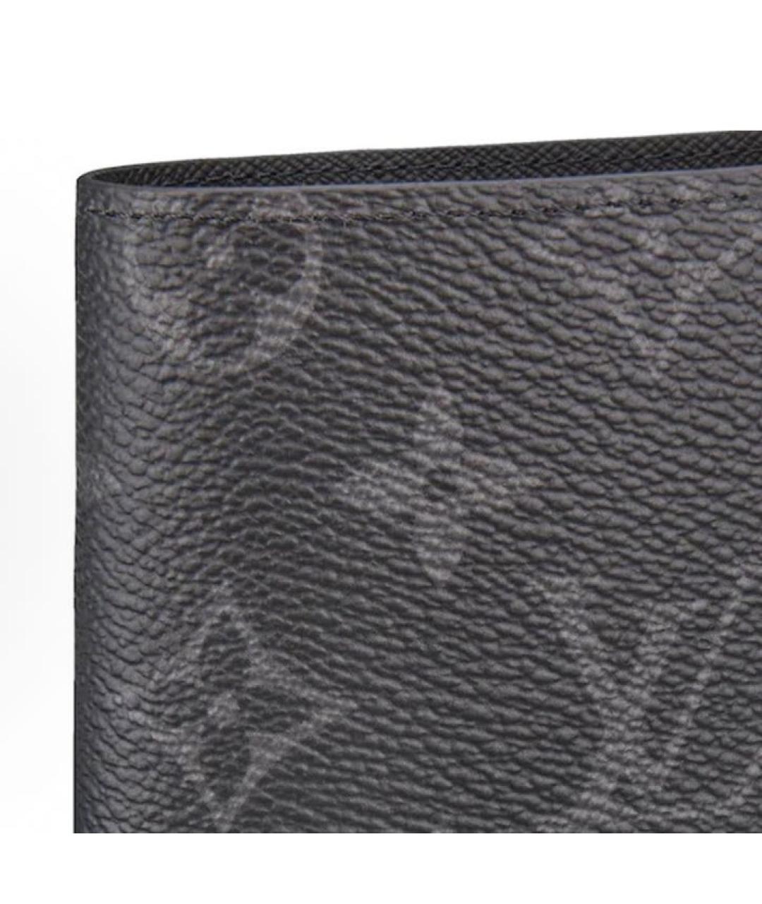 LOUIS VUITTON Антрацитовый кошелек, фото 5