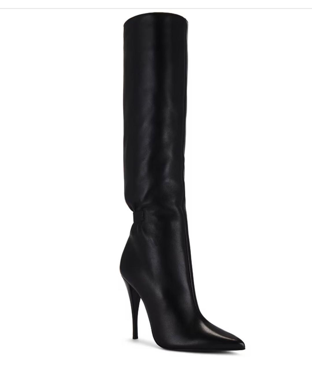 SAINT LAURENT Черные сапоги, фото 2