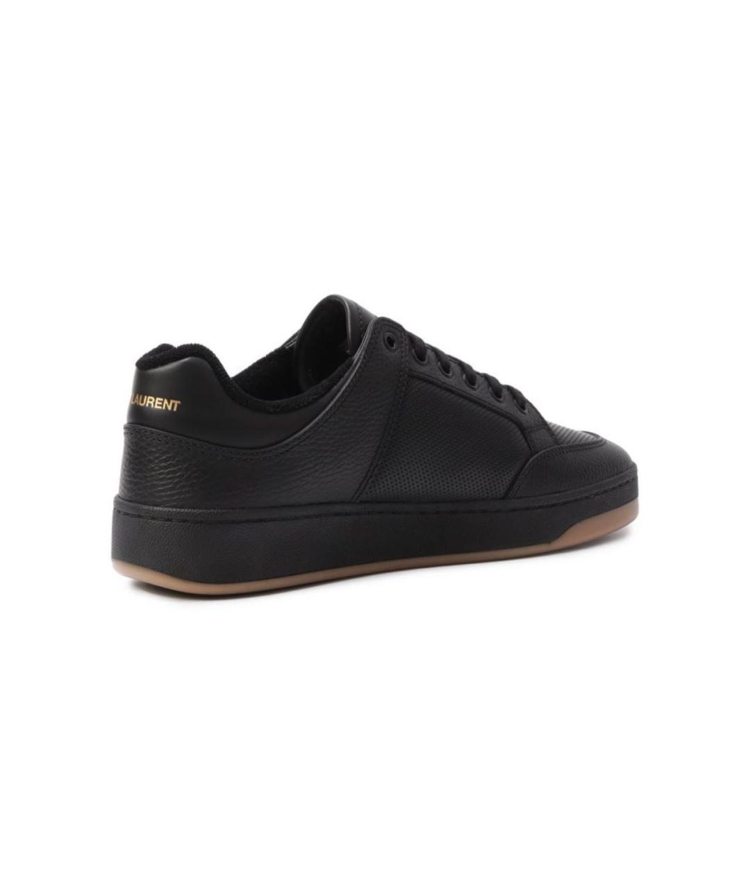 SAINT LAURENT Черные кеды, фото 3