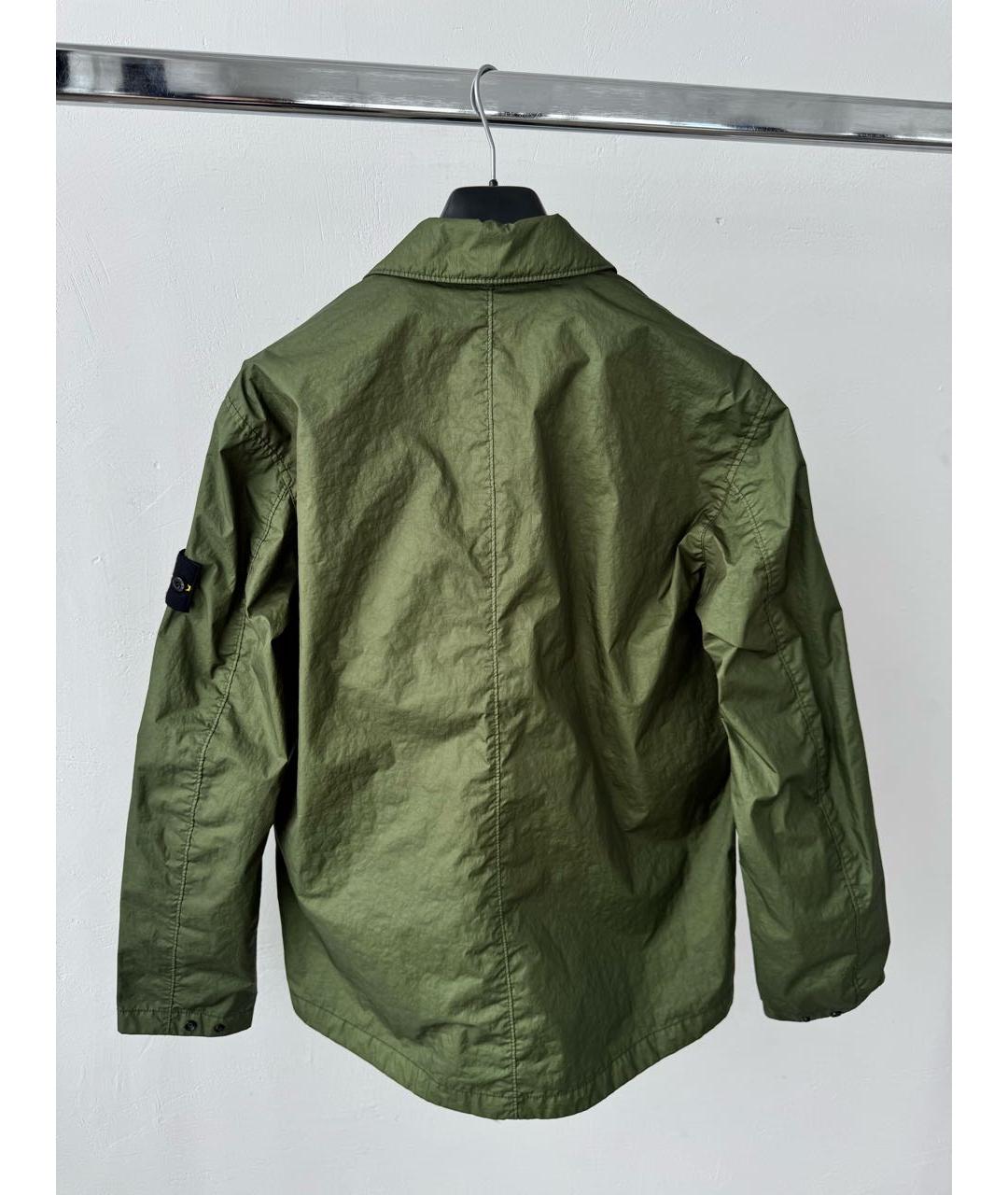 STONE ISLAND Зеленая куртка, фото 8