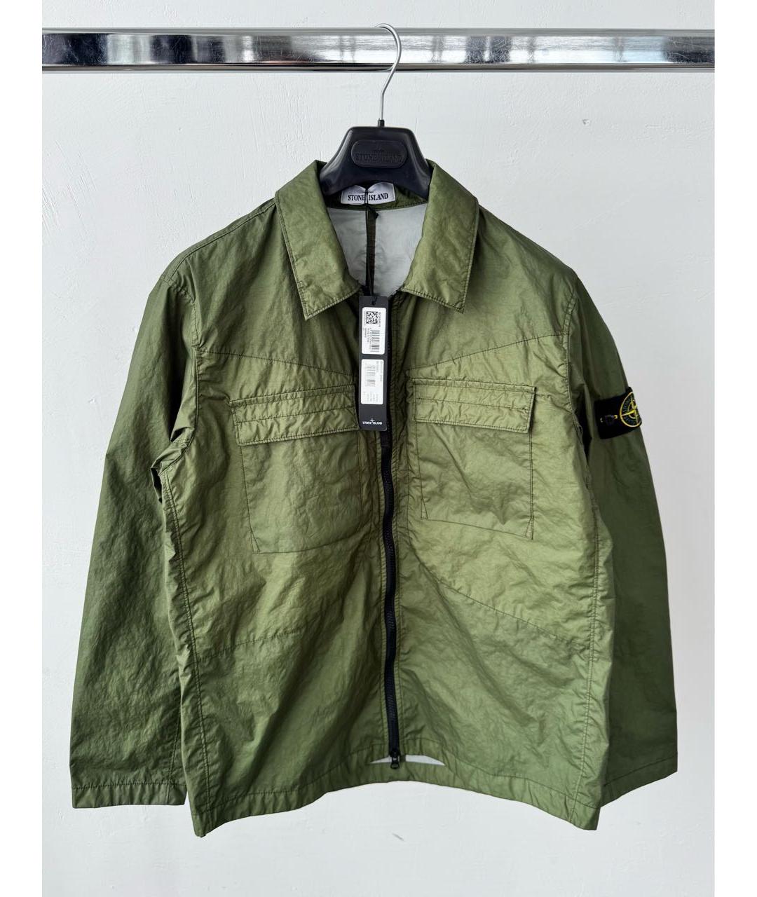 STONE ISLAND Зеленая куртка, фото 2