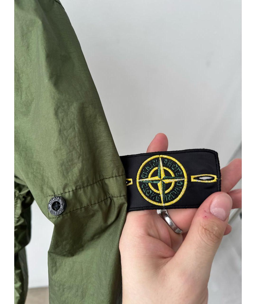 STONE ISLAND Зеленая куртка, фото 6