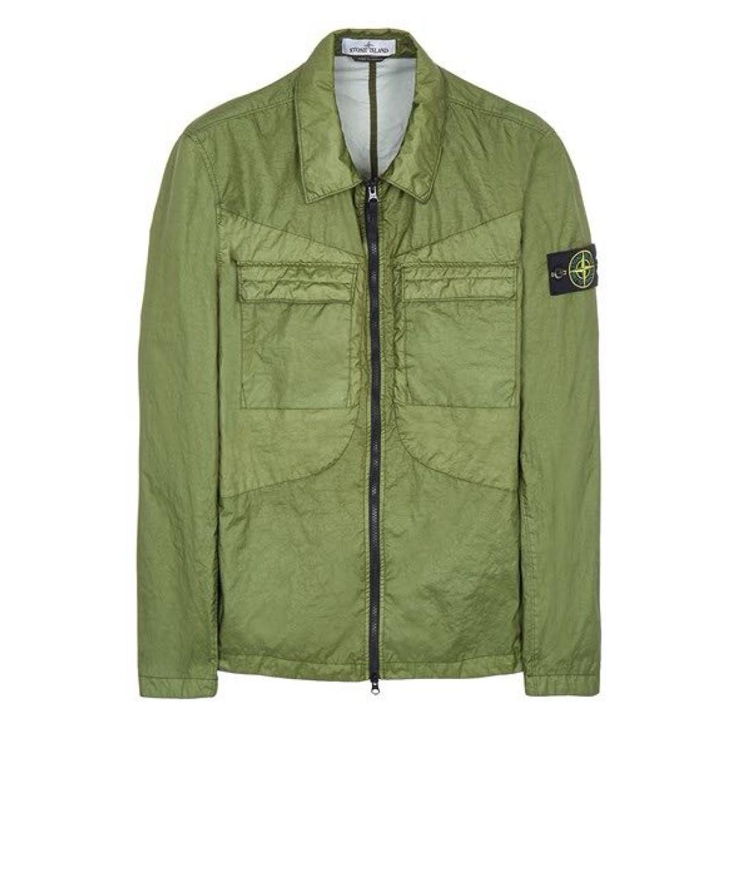 STONE ISLAND Зеленая куртка, фото 1